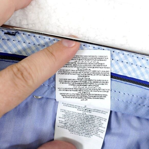 Brax Eurex Blue Elastic Waist Jeans Lightweight Mid Rise 37/28 Tagged 38R‎ - Picture 10 of 14